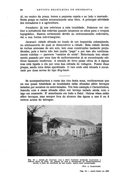 REVISTA BRASILEIRA DE GEOGRAFIA - Biblioteca do IBGE