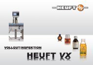 HEUFT VX - Füllmanagement - HEUFT ... - Heuft.com