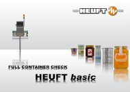 HEUFT basic - Vollgutkontrolle - HEUFT ... - Heuft.com