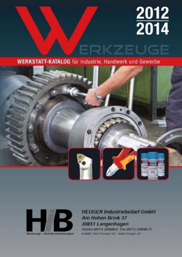 Bohr- und Zerspanwerkzeuge - Heuger Industriebedarf GmbH