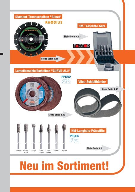 Schleif- und Trennwerkzeuge