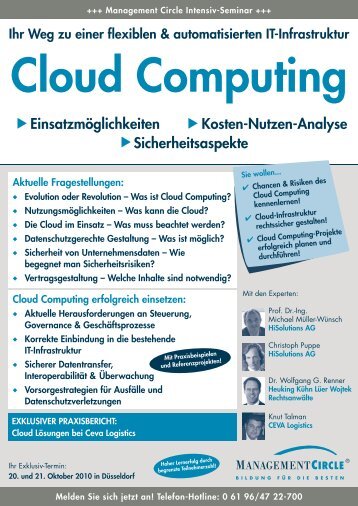 Cloud Computing - Heuking KÃ¼hn LÃ¼er Wojtek