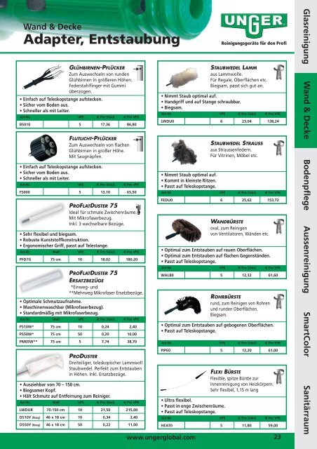 Unger Katalog - Heupel GmbH