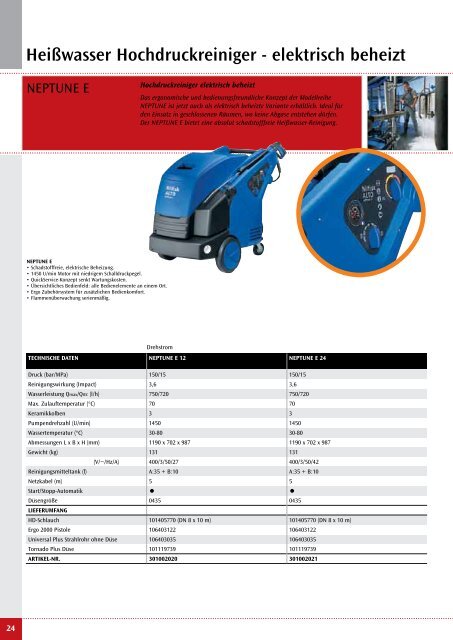 Nilfisk Alto Katalog 2010 - Heupel GmbH