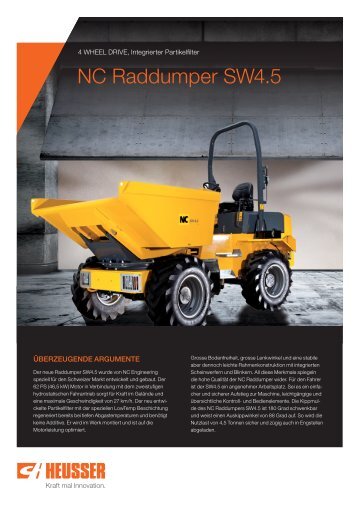 NC Raddumper SW4.5 - Carl Heusser AG