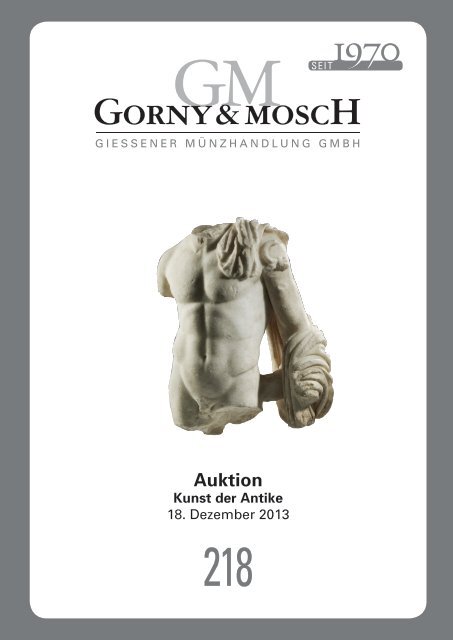 Auktion - Gorny & Mosch GmbH