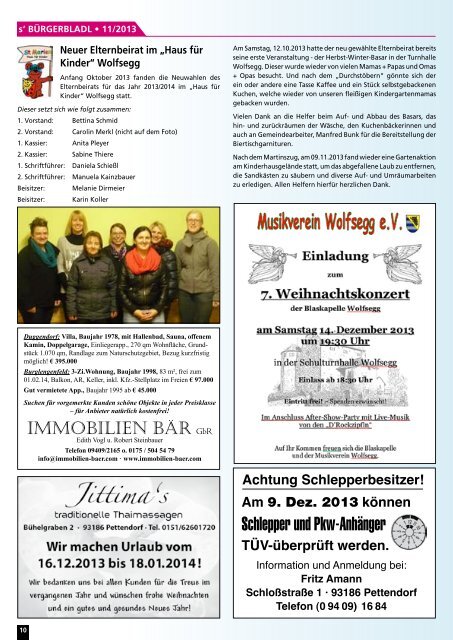 Ausgabe November 2013 - Druckservice Weiß