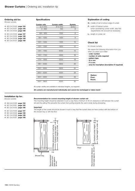 Supplementary Catalogue 2011 Sanitary - RIBA Product Selector