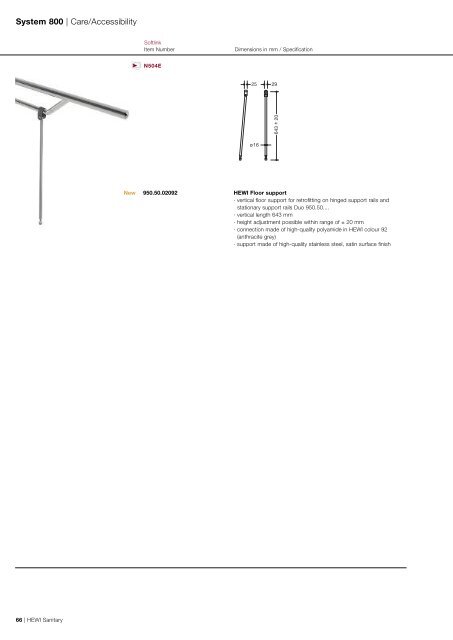 Supplementary Catalogue 2011 Sanitary - RIBA Product Selector