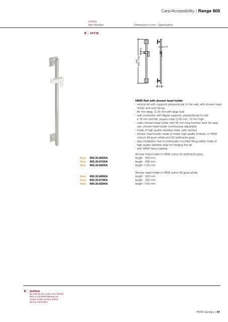 Supplementary Catalogue 2011 Sanitary - RIBA Product Selector