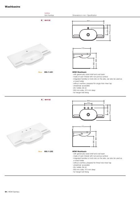 Supplementary Catalogue 2011 Sanitary - RIBA Product Selector