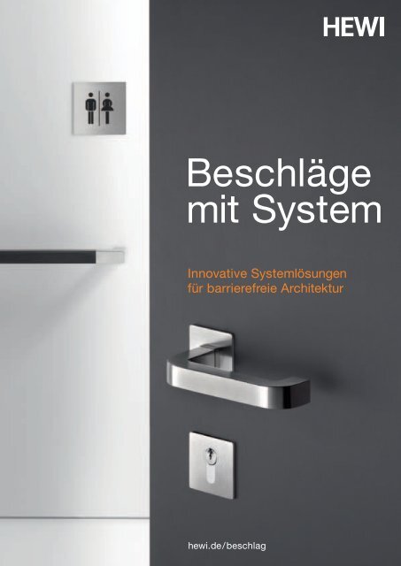 BeschlÃ¤ge mit System - HEWI