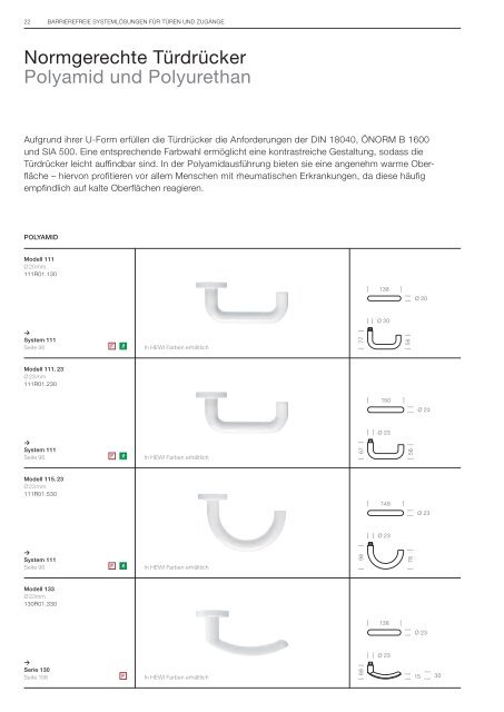 BeschlÃ¤ge mit System - HEWI