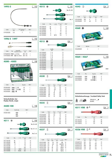 werkzeuge2006 tools 2006 - Heyco