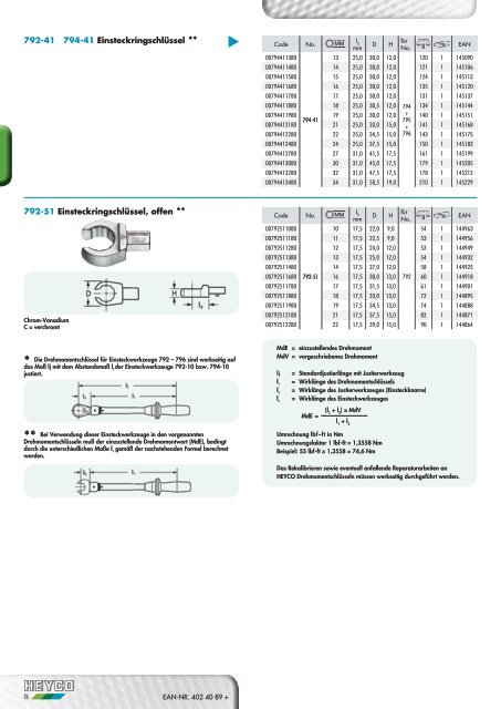 katalog WERkZEUgE - Heyco