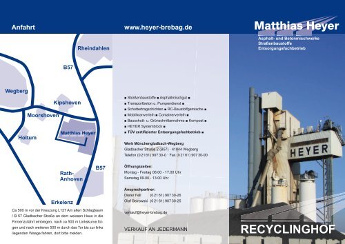 Matthias Heyer / Recyclinghof