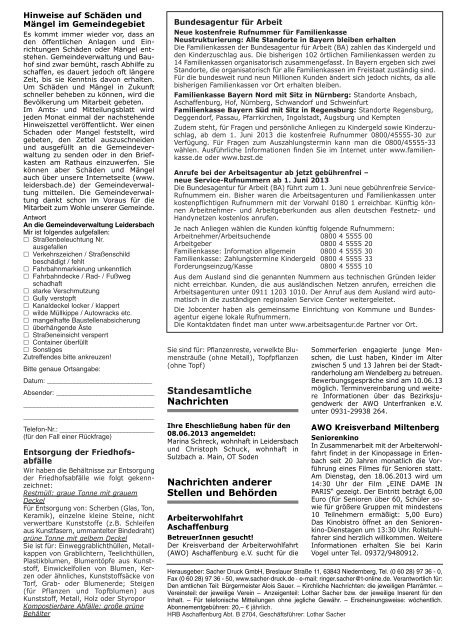 Amts- und Mitteilungsblatt 2013_06_07 - Leidersbach