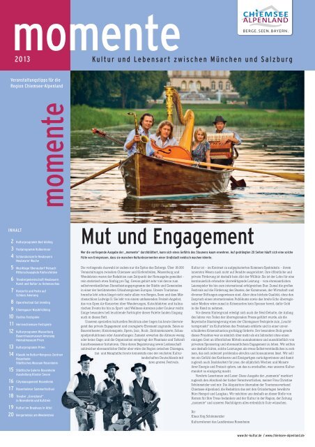 Momente-Zeitung - Chiemsee