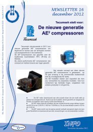De nieuwe generatie AE2 compressoren - Heynen-cool