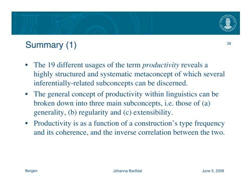 Syntactic Productivity