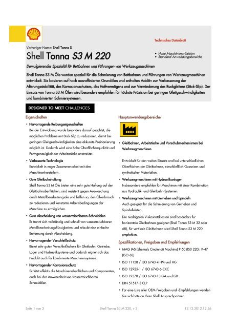 Shell Tonna S3 M 220