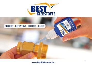 SICHERT>BEFESTIGT>DICHTET>KLEBT - BEST Klebstoffe