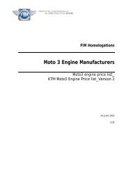 KTM Moto3 Engine Price List_Version 2 - FIM