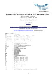 Kommentiertes Vorlesungsverzeichnis fÃ¼r das Wintersemester 2010 ...