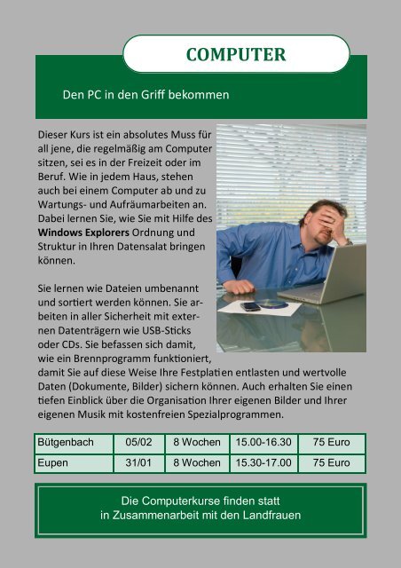 Eiche-Computerprogramm