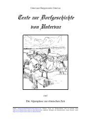 1947-Die Alpenpässe zur römischen Zeit - Burgenverein Untervaz