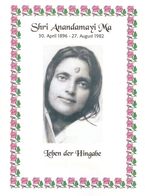 Sri Anandamayi Ma sri anandamayi ma