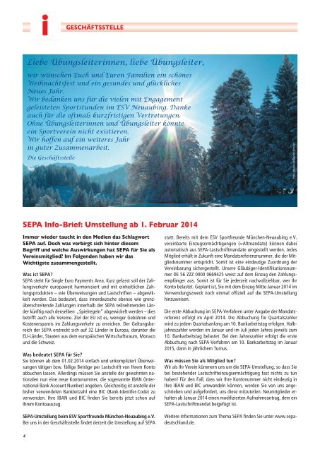 Ausgabe 4-2013 - ESV Neuaubing