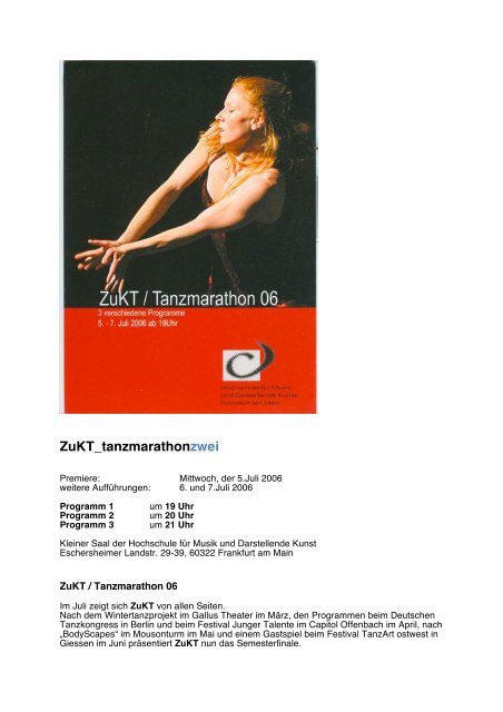 ZuKT_tanzmarathon 06 - HfMDK Frankfurt