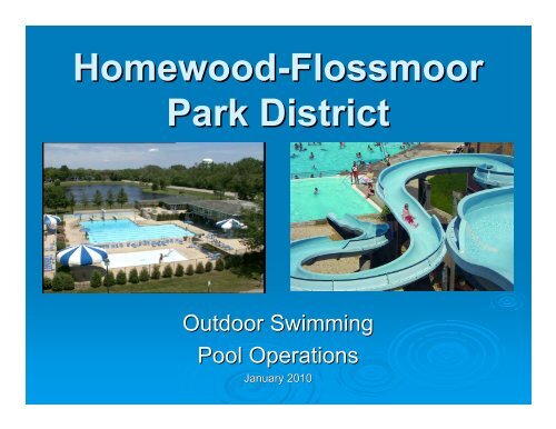 Outdoor Swimming Pool PowerPoint - Homewood Flossmoor Park ...