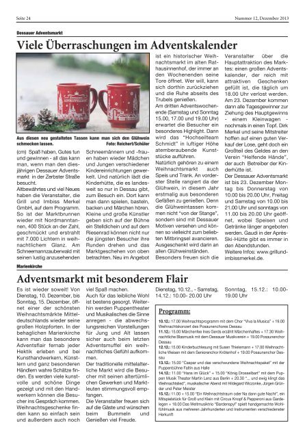 Amtsblatt für die Stadt Dessau-Roßlau – Amtliches Verkündungsblatt
