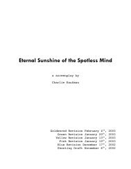 Eternal Sunshine of the Spotless Mind - Fine Arts