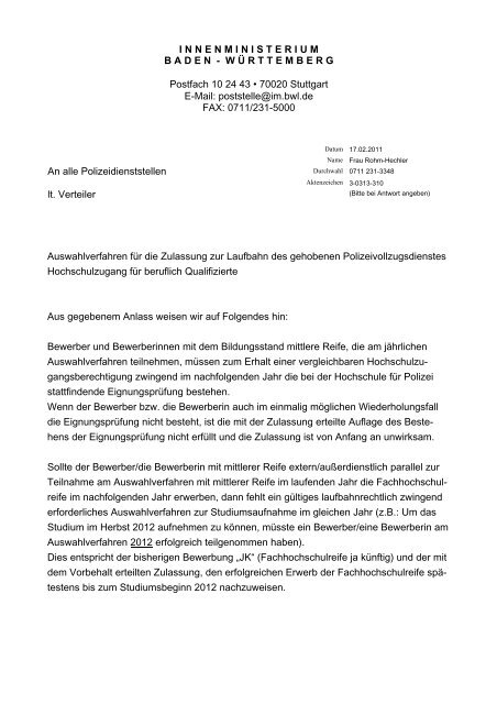 aktuelle_Info_IM _LPP_2011_02_17.pdf - Hochschule für Polizei