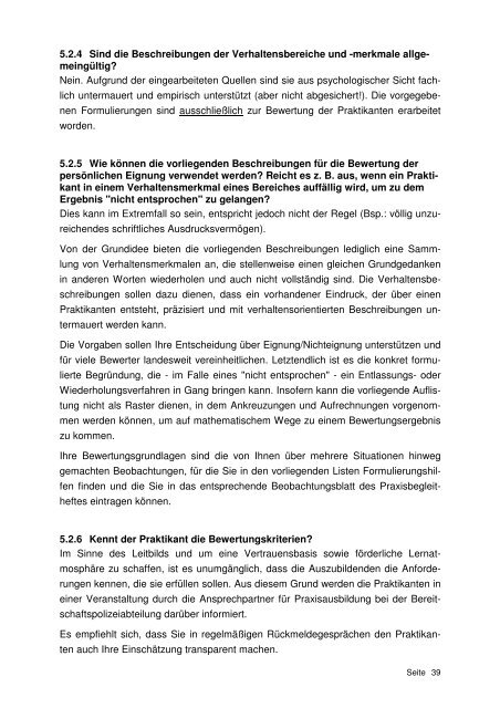 Praxisbegleitheft Grundpraktikum.pdf - Hochschule für Polizei