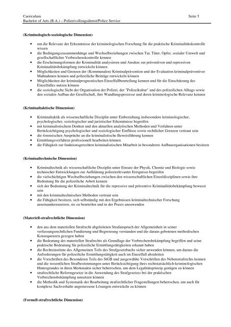 Curriculum 33. Jg. 16.01.2013.pdf - Hochschule für Polizei