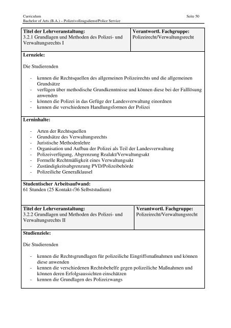 Curriculum 34. Jg. 16.01.2013.pdf - Hochschule für Polizei