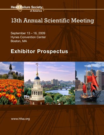 Exhibitor Prospectus - Heart Failure Society of America