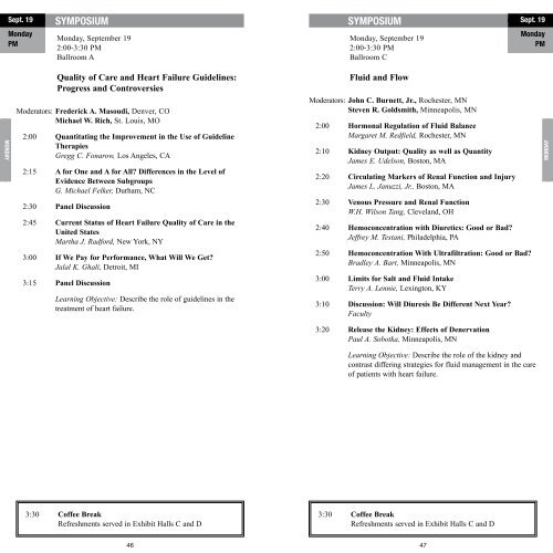 15th Annual Scientific Meeting - Heart Failure Society of America