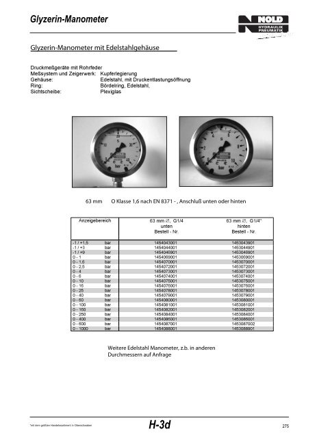 Download pdf - NOLD Hydraulik + Pneumatik GmbH