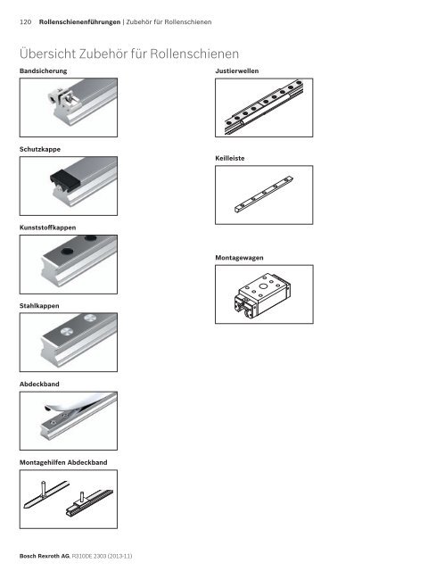 Rollenschienenführungen - amsler & co. ag