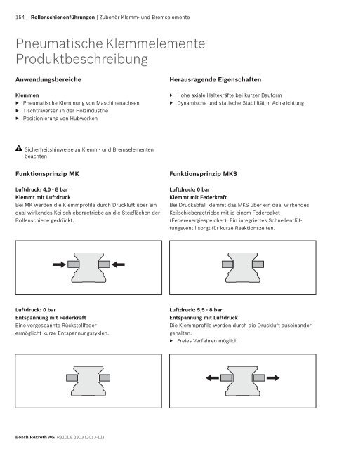 Rollenschienenführungen - amsler & co. ag