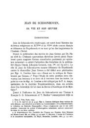 JEAN DE SCHOONHOVEN ,