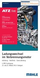 Ladungswechsel im Verbrennungsmotor - ATZlive