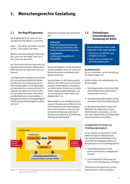 BGHM-I 101: Mensch und Arbeitsplatz in der Holz- und Metallindustrie