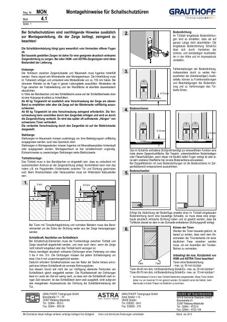 Schallschutztüren