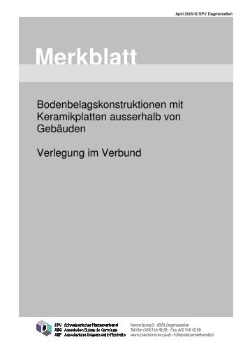 Verlegung im Verbund (PDF 3045 kb)